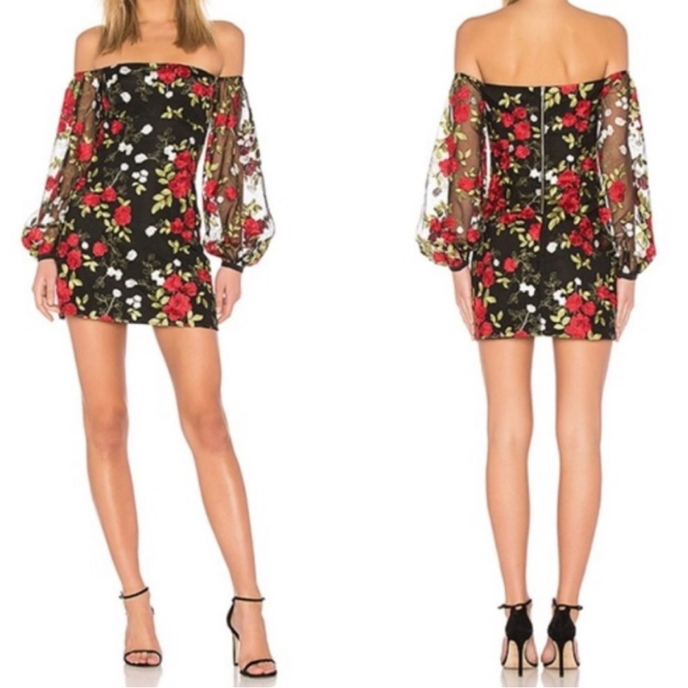 LOVERS + FRIENDS Bliss Off The Shoulder Dress - Picture 2 of 6